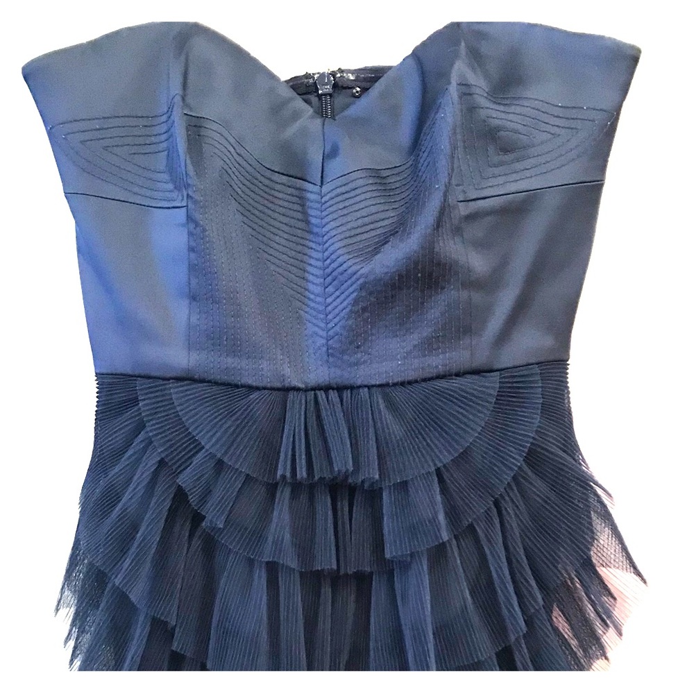 BCBGMaxAzria Blue Party Dress